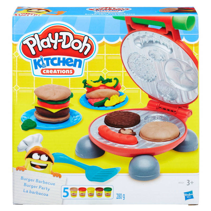 kitchen play doh creations